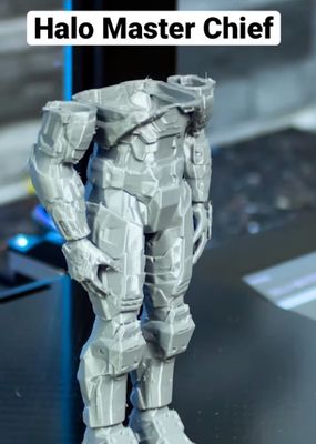 3D Printed Halo Master Chief