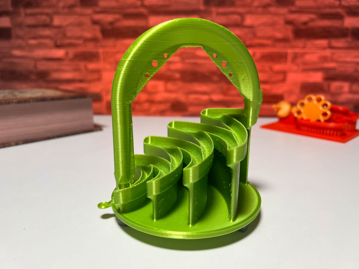 3D Printed Marble Machine with Launcher