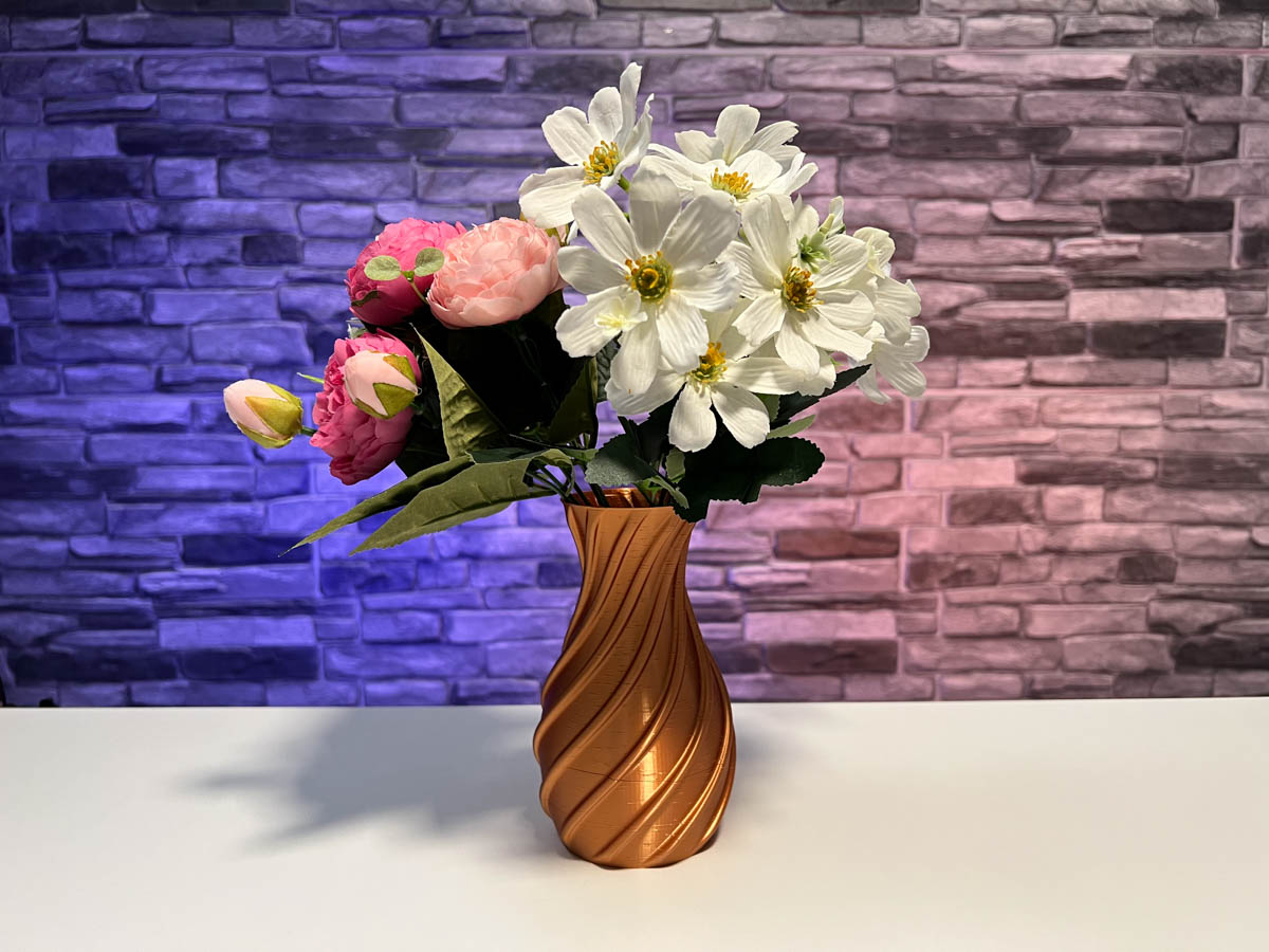 3D Printed Spiral Vase