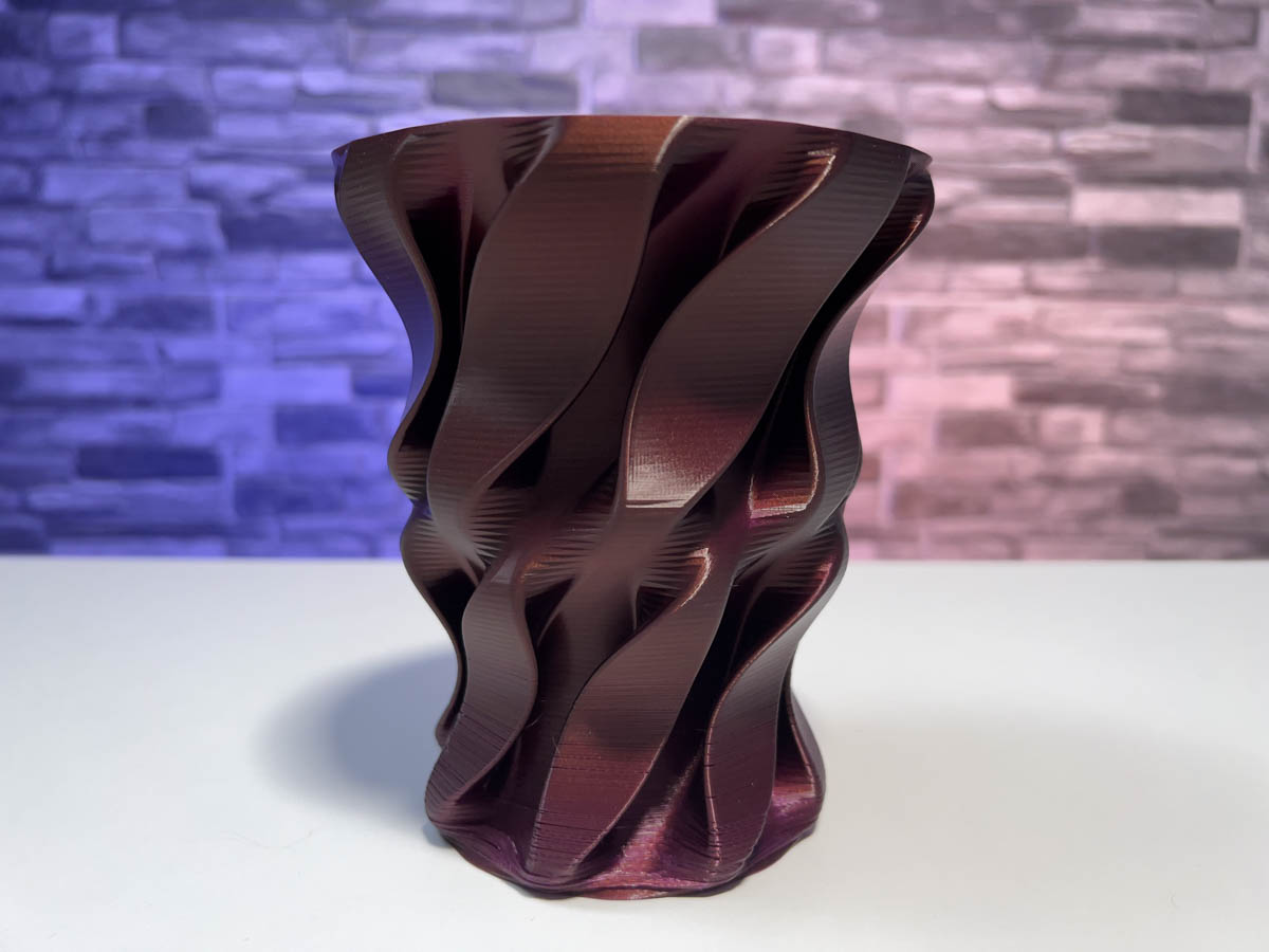 3D Printed Scripted Vase STL for Download