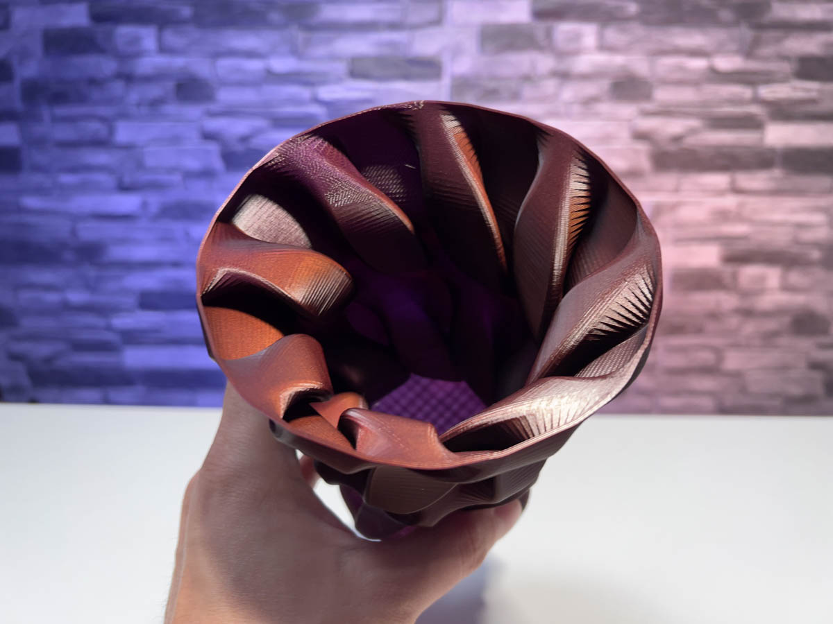 3D Printed Scripted Vase STL for Download