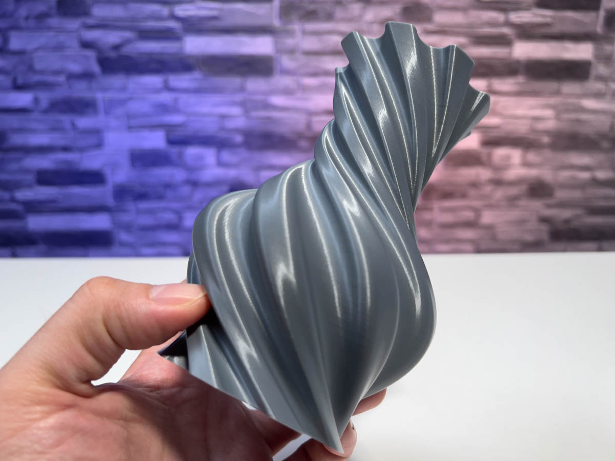 3D Printed Torqued Round Vase