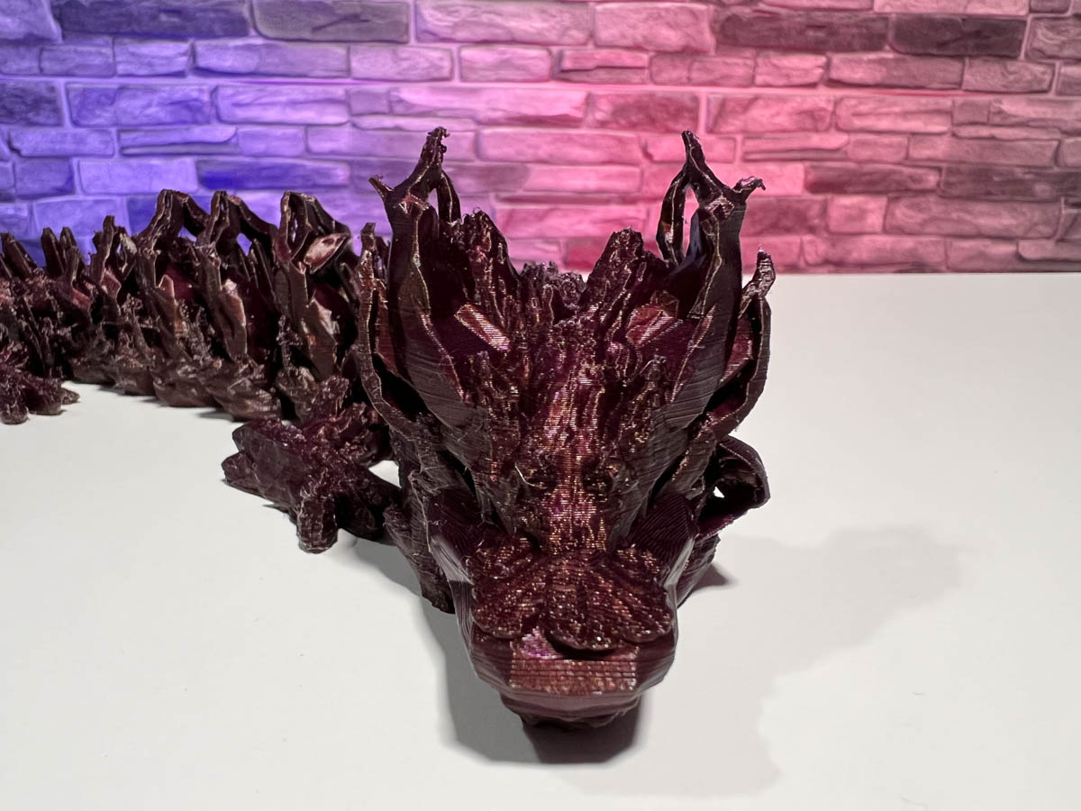 Top 7 Articulated 3D print Dragons - 3D print timelapse compilation on  Creality CR-6 SE - 4K video 