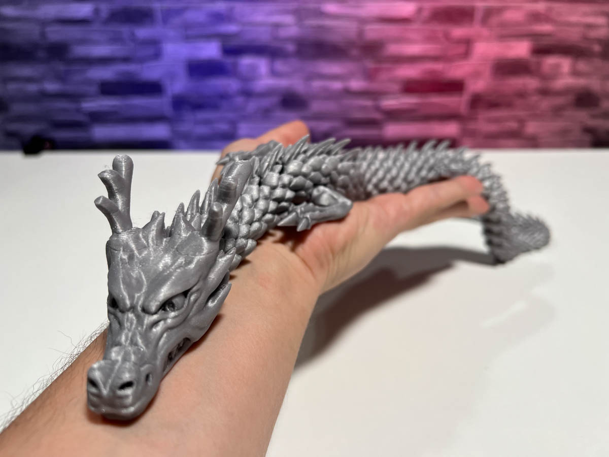 Articulated Dragon STL for Download