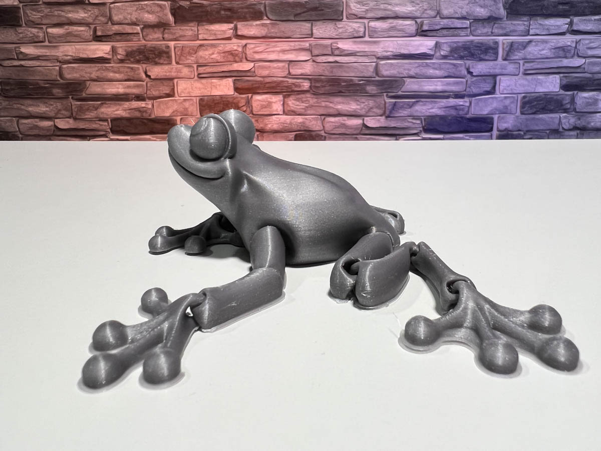 MINECRAFT Flexi Creeper Frog articulated no supports 3D model 3D printable