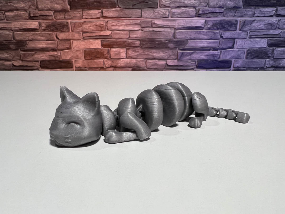 Articulated Lazy Cat STL for Download