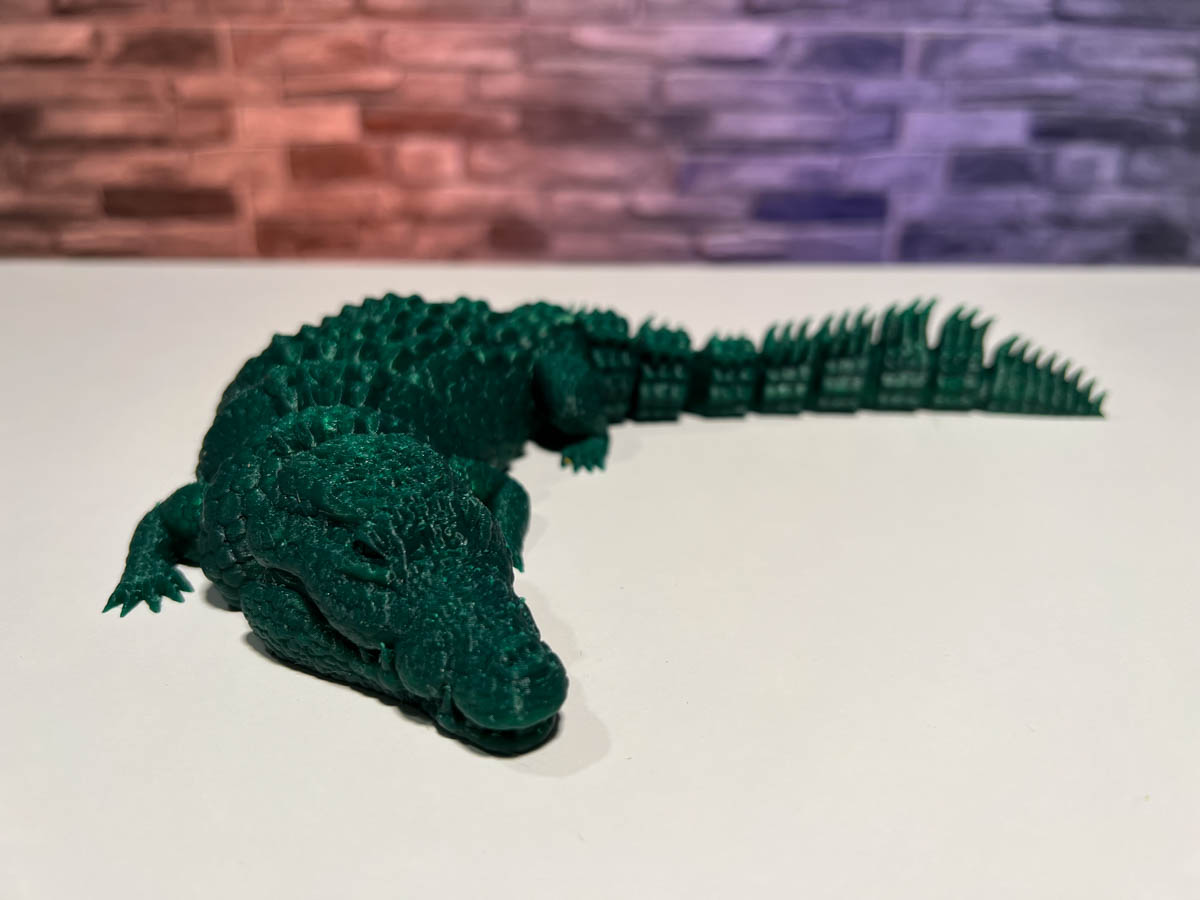 Articulated Crocodile STL for Download