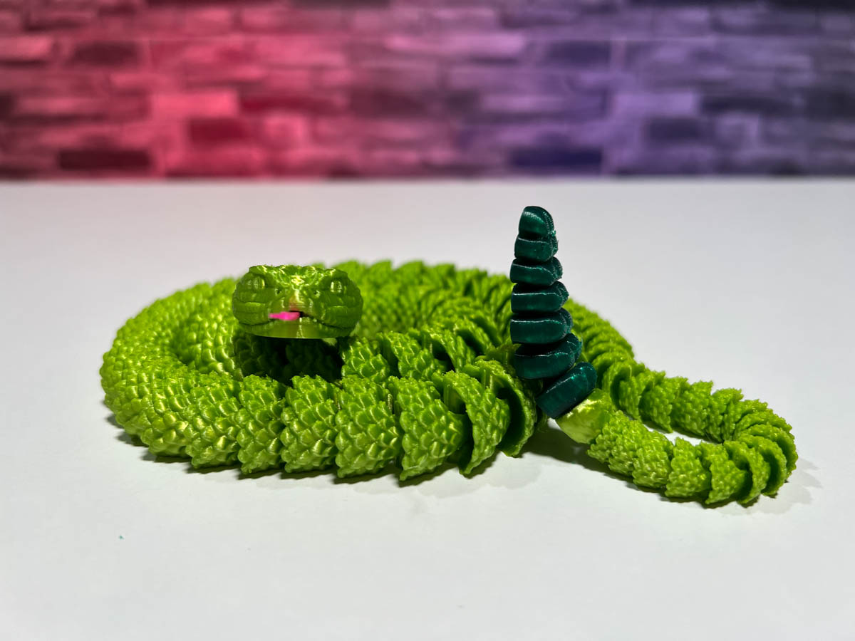 3D Print Rattlesnake