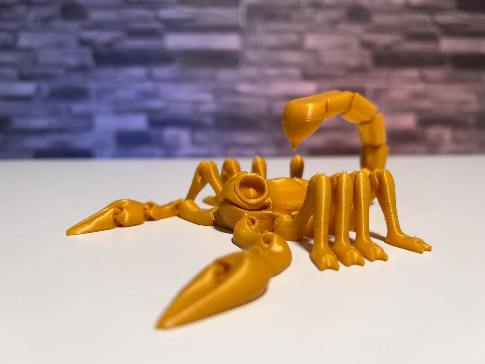 Articulated Scorpion STL