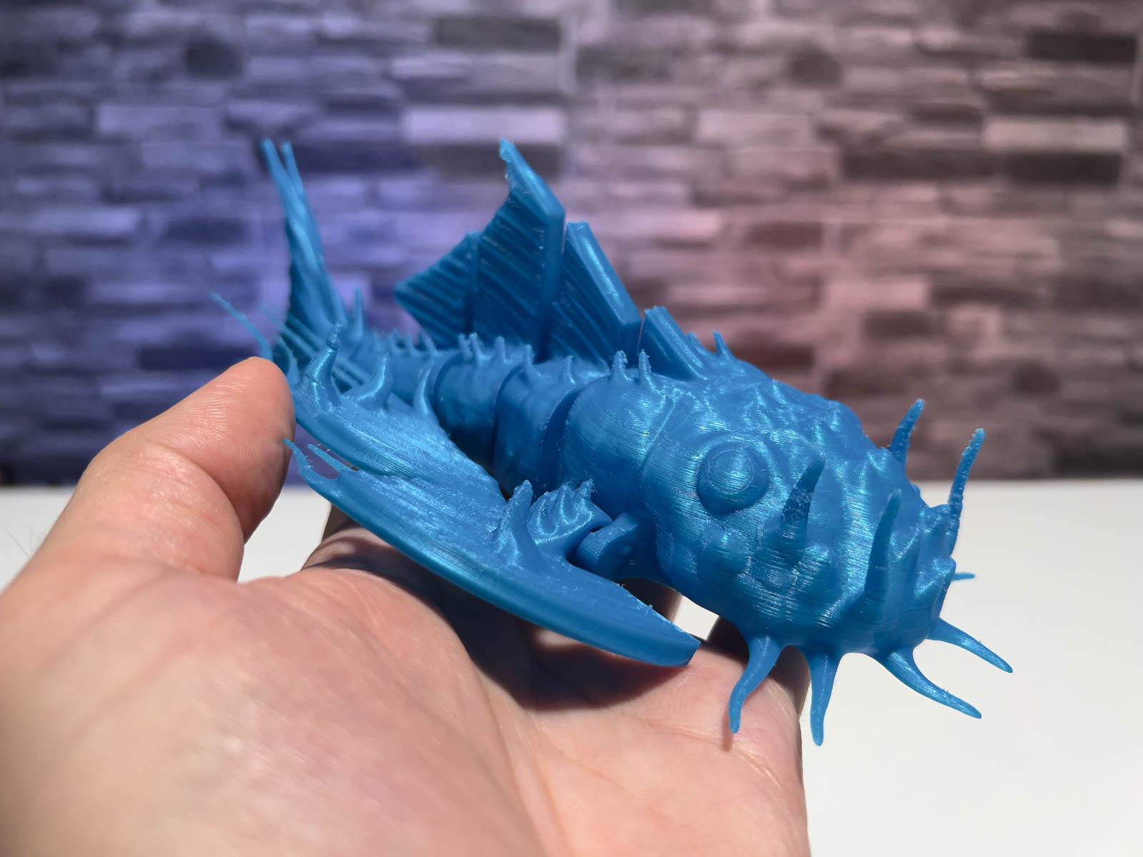 Articulated Fish - Water Dragon STL