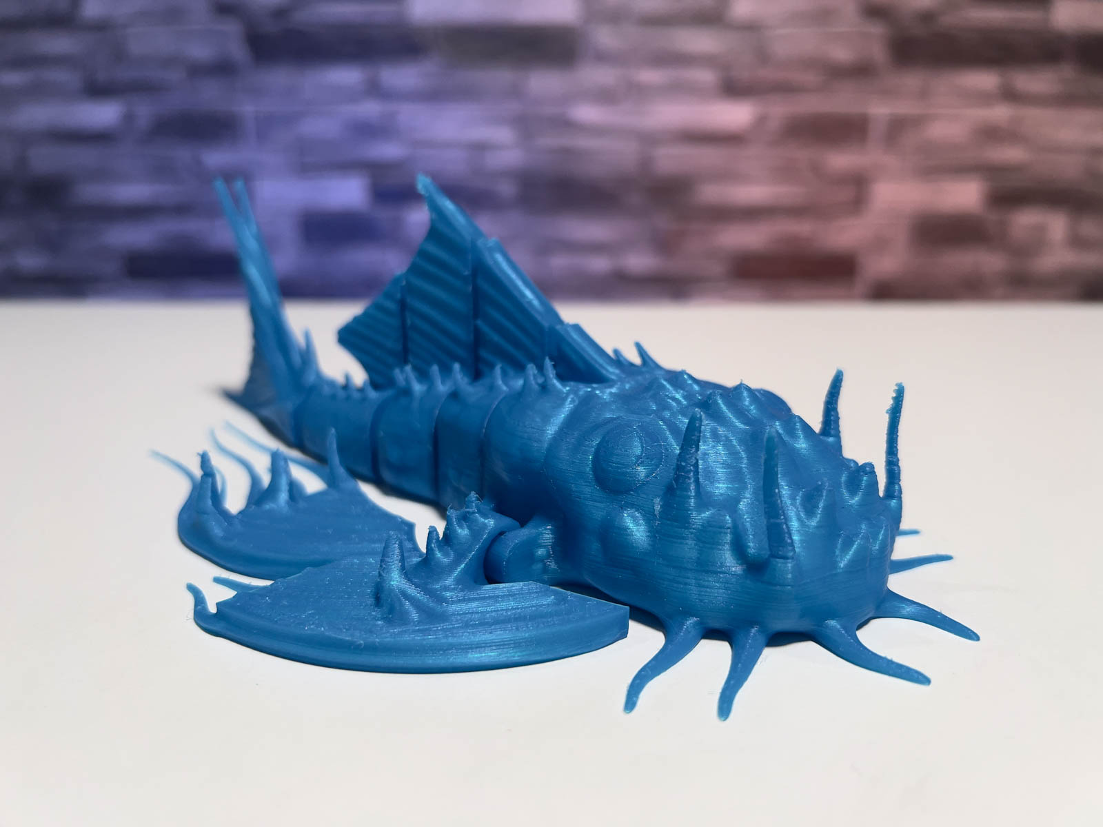 Articulated Fish - Water Dragon STL