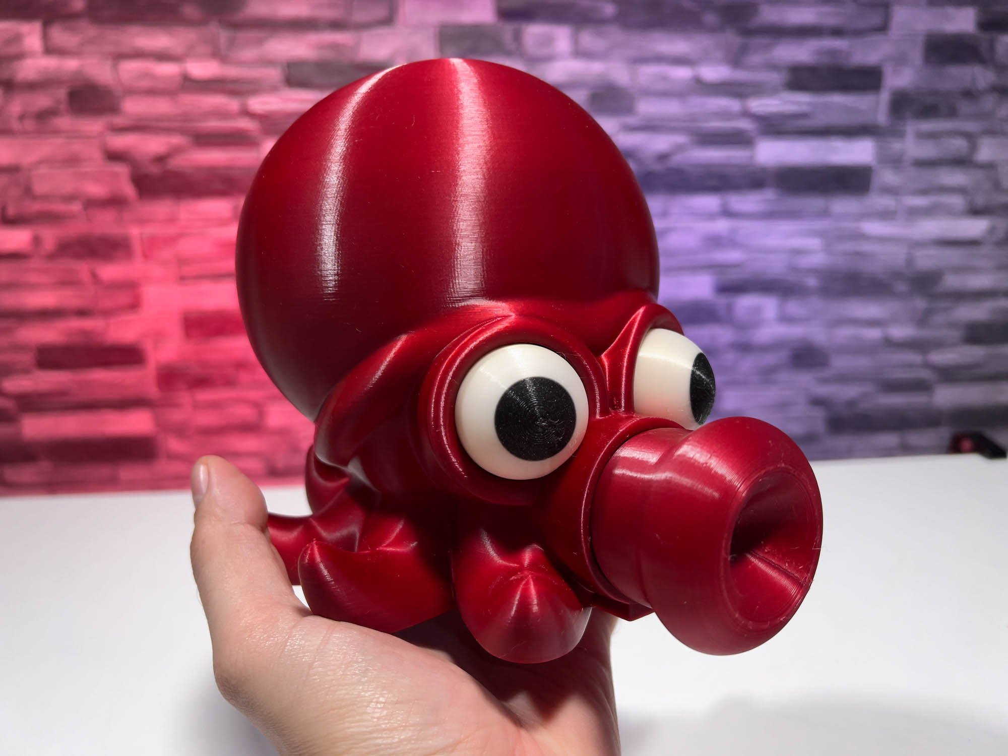 3D Printed Kawaii Octopus Bank