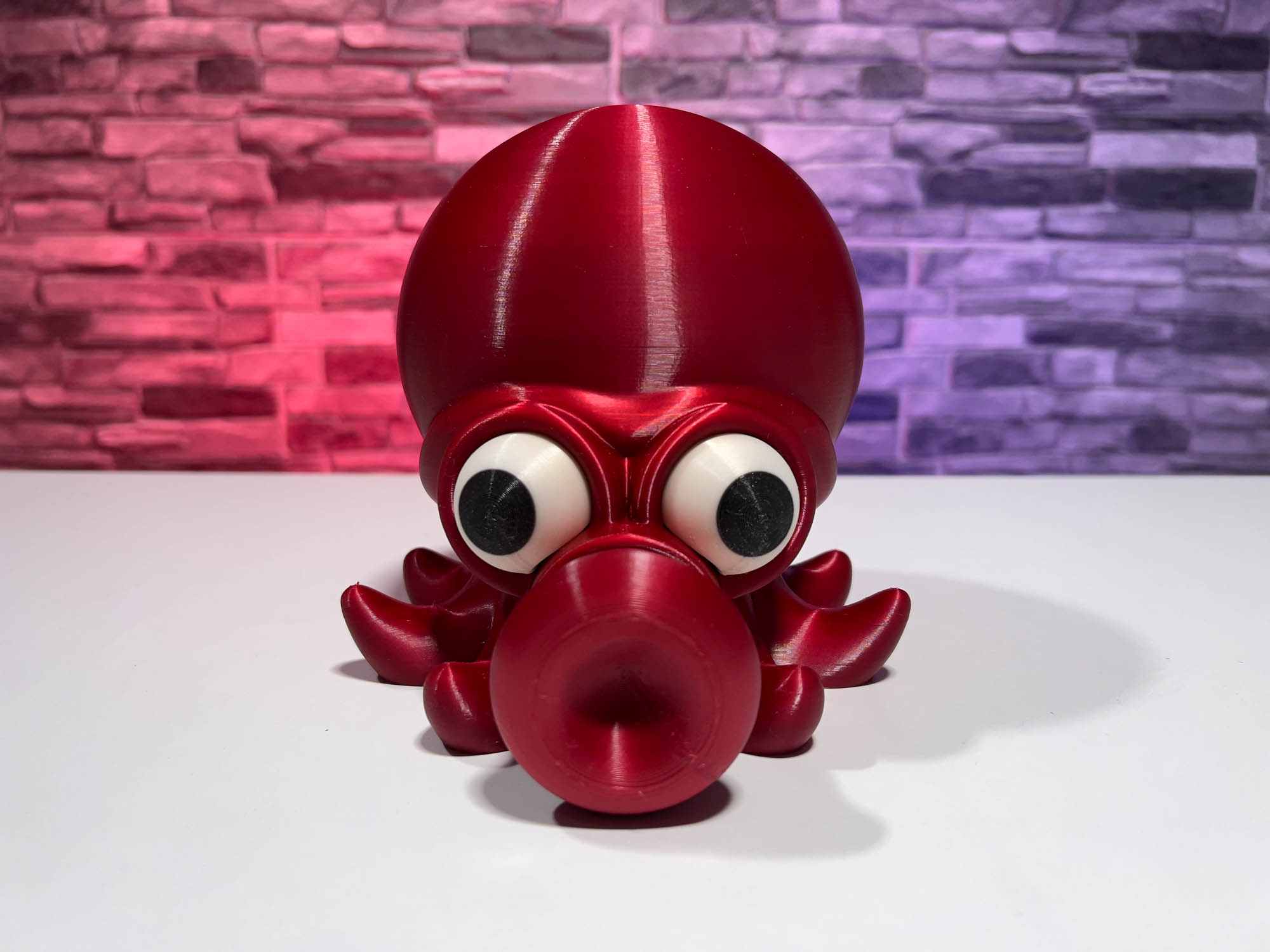 3D Printed Kawaii Octopus Bank