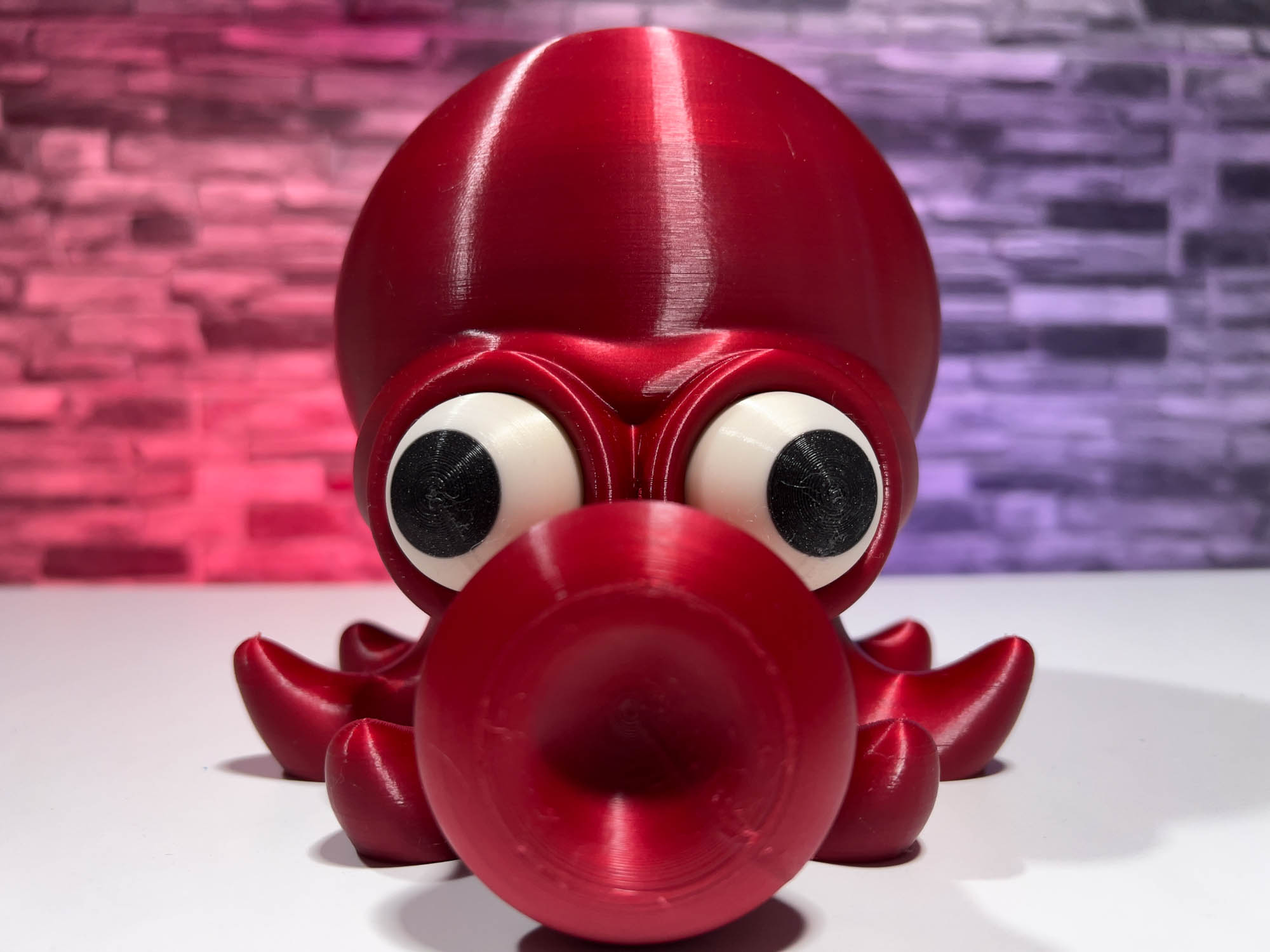 3D Printed Kawaii Octopus Bank