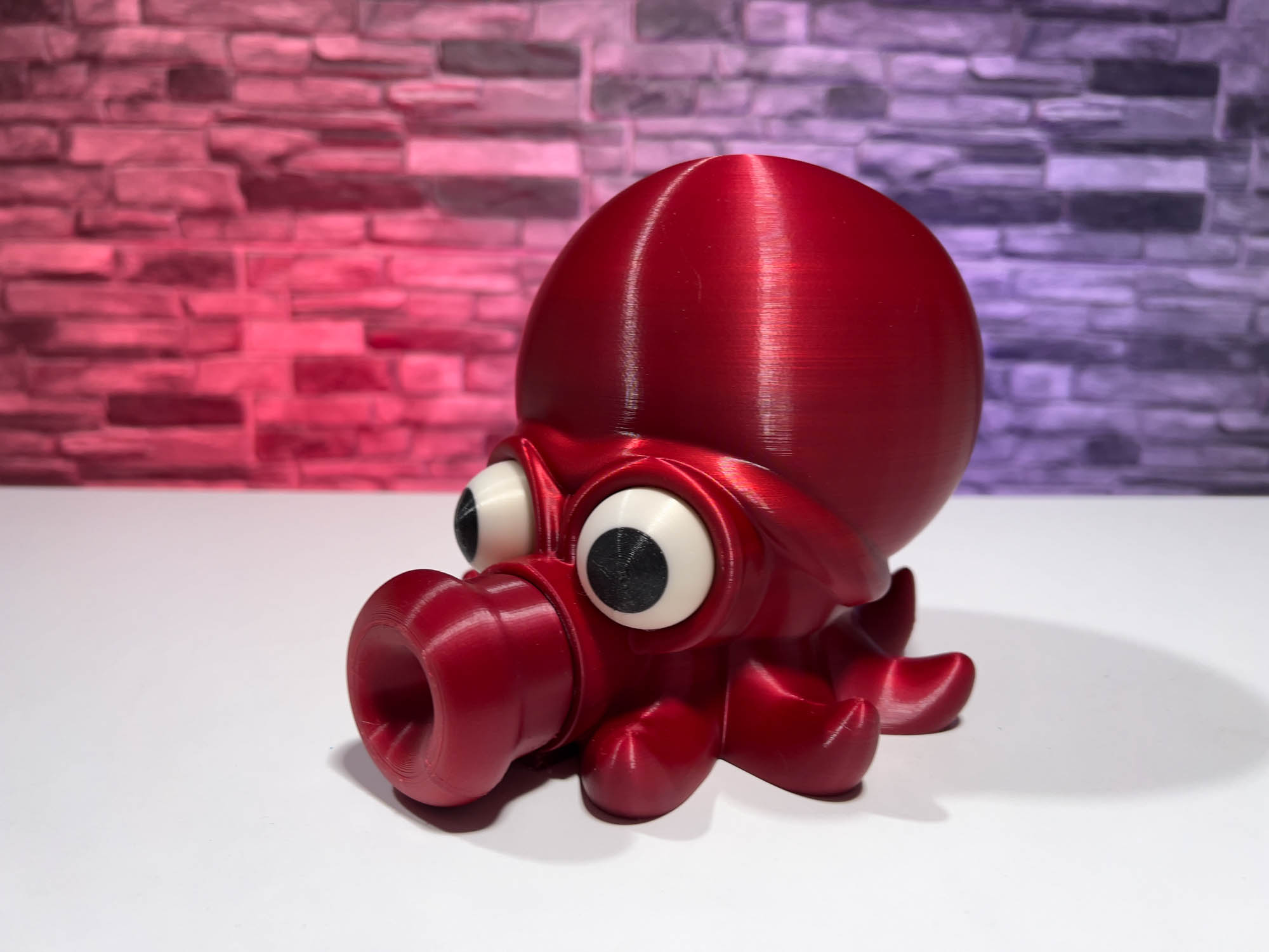 3D Printed Kawaii Octopus Bank