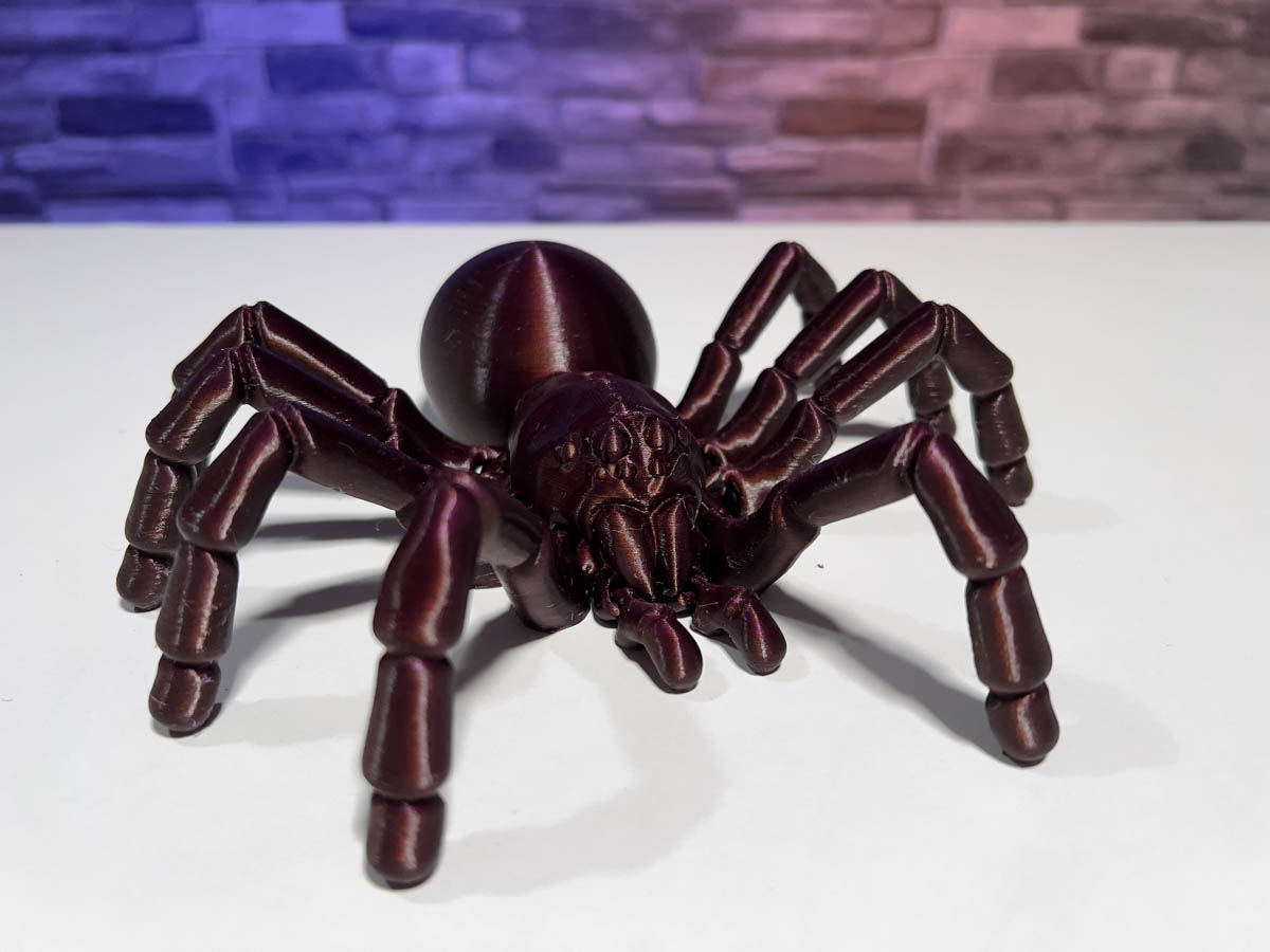 3D Printed Articulated Tarantula - Spider