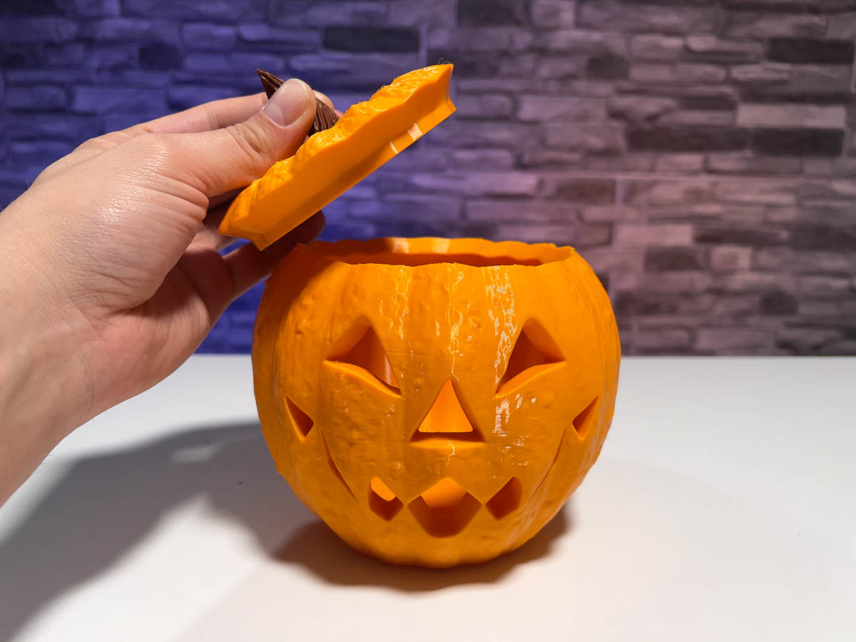 3D Printed Halloween Pumpkin