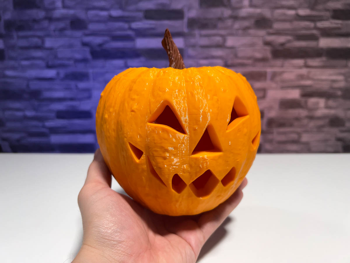 3D Printed Halloween Pumpkin
