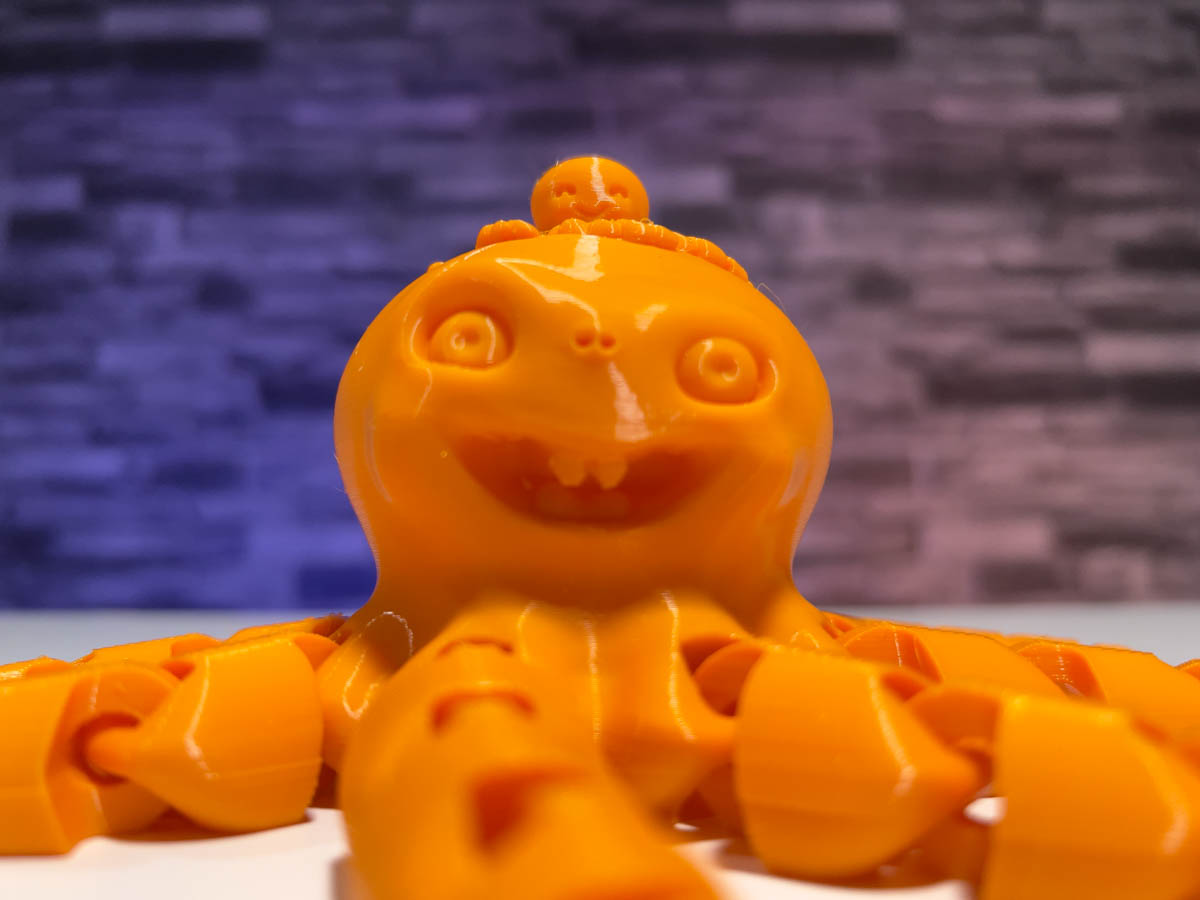 3D Printed Creepy Cute Octopus