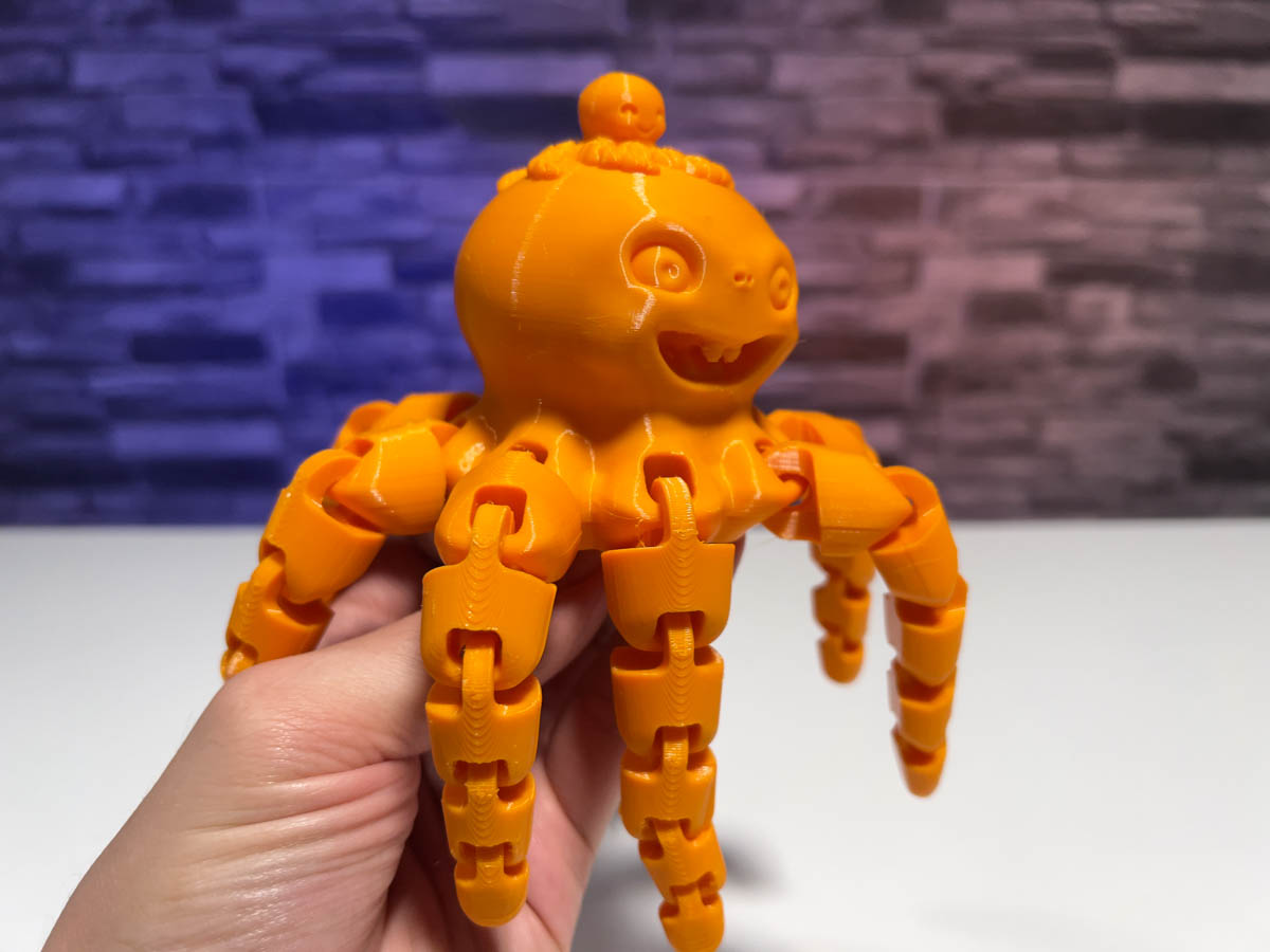 3D Printed Creepy Cute Octopus