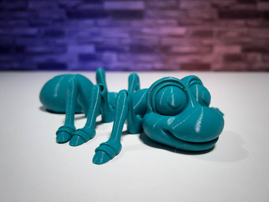 3D Printed Flexi Print-in-Place Ant