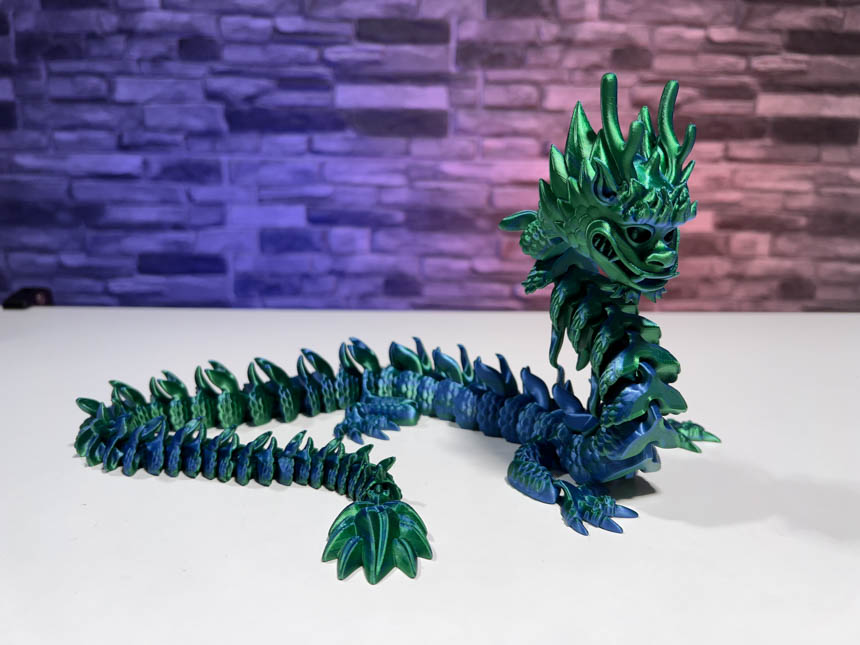 Magic Articulated Imperial Dragon