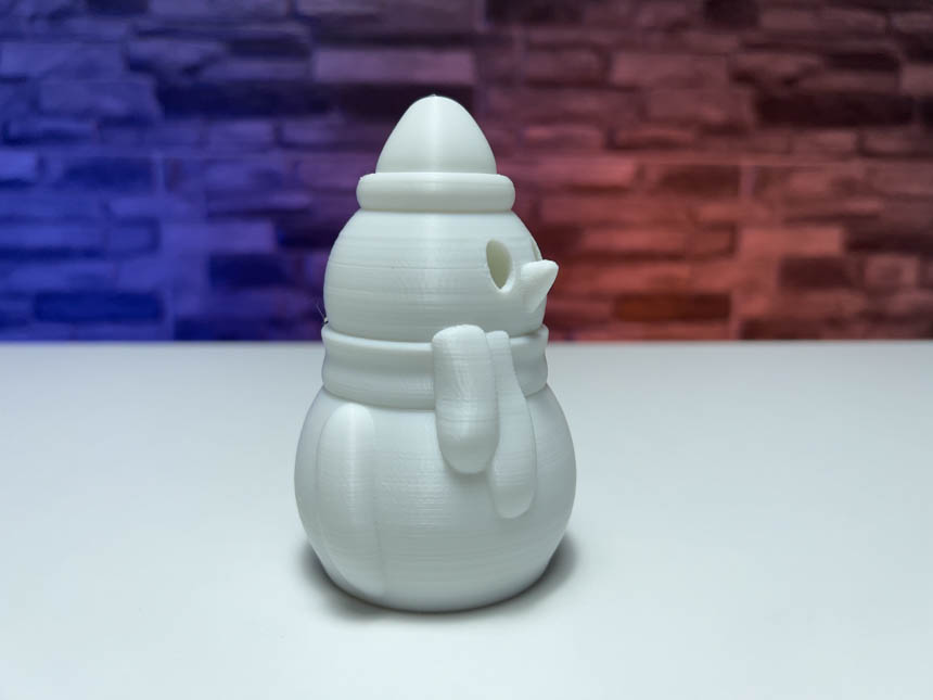 3D Printed Snowman