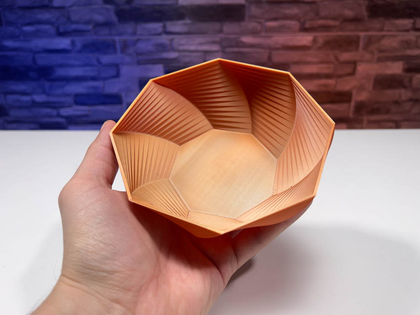 3D Printed Twisty Bowl