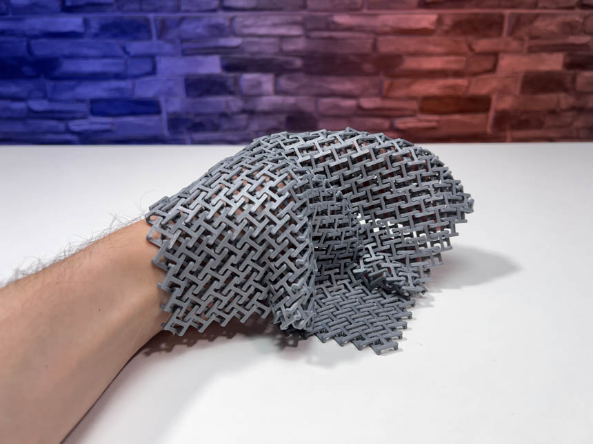 3D Printed Chainmail