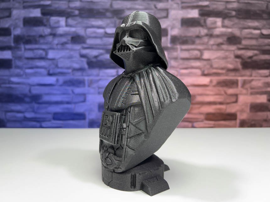 3D Printed Darth Vader Bust