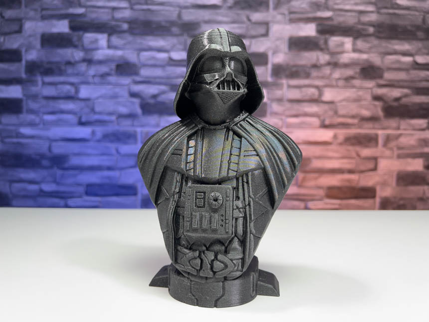 3D Printed Darth Vader Bust