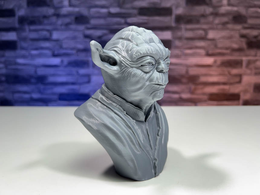 3D Printed Master Yoda