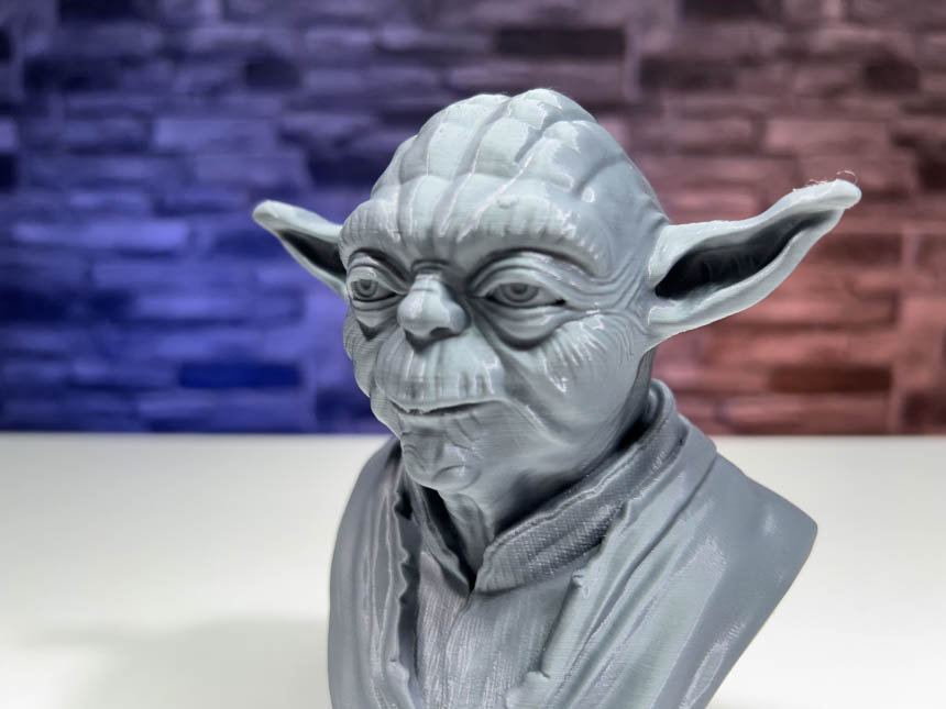 3D Printed Master Yoda