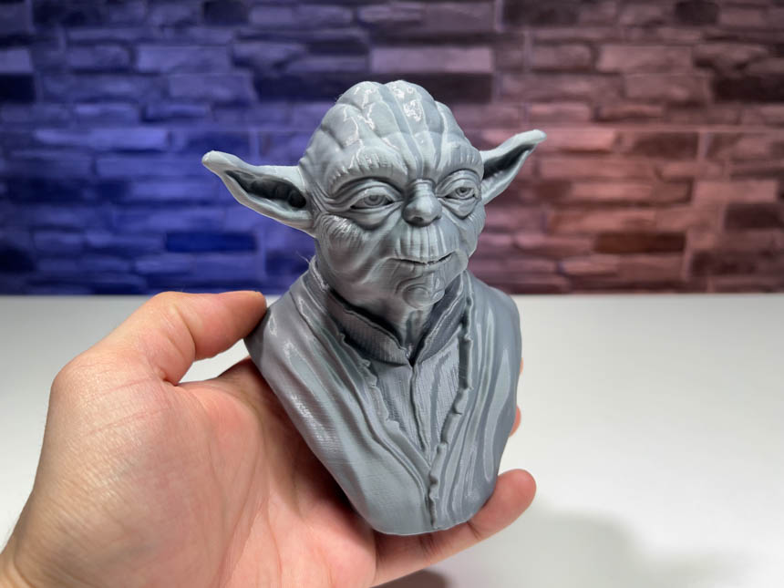 3D Printed Master Yoda