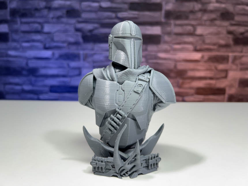 3D Printed Mandalorian Bust