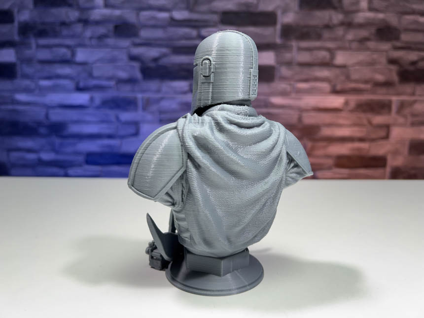 3D Printed Mandalorian Bust