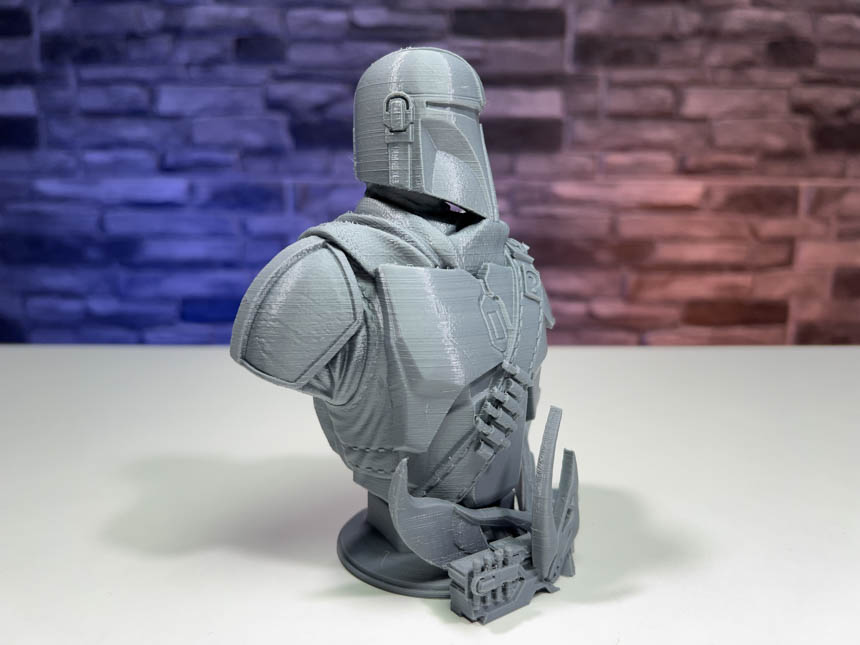 3D Printed Mandalorian Bust