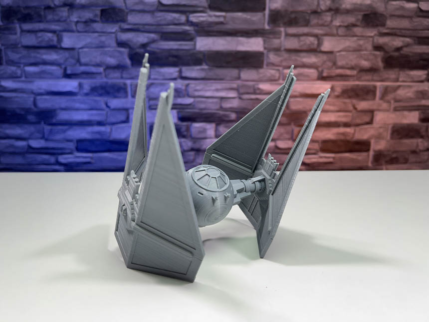 3D Printed DWG TIE Interceptor