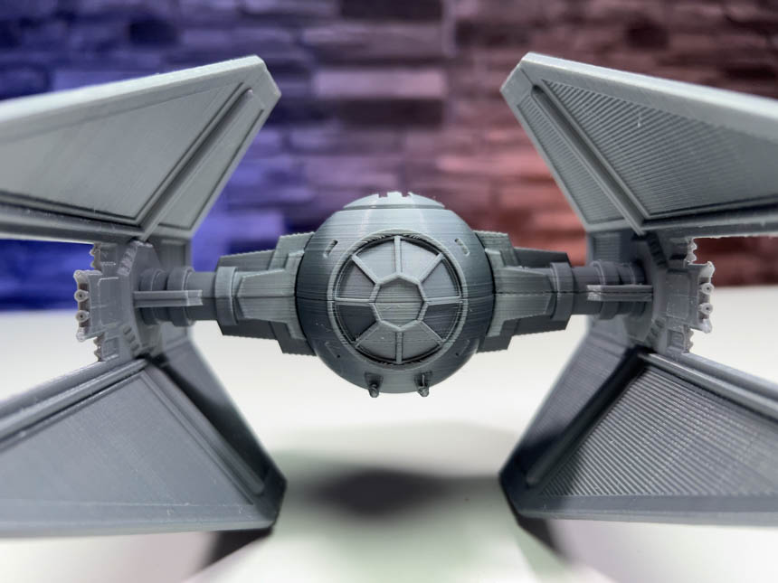 3D Printed DWG TIE Interceptor