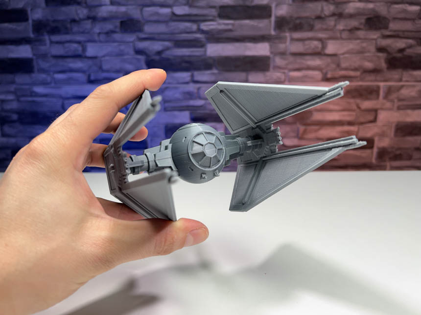 3D Printed DWG TIE Interceptor