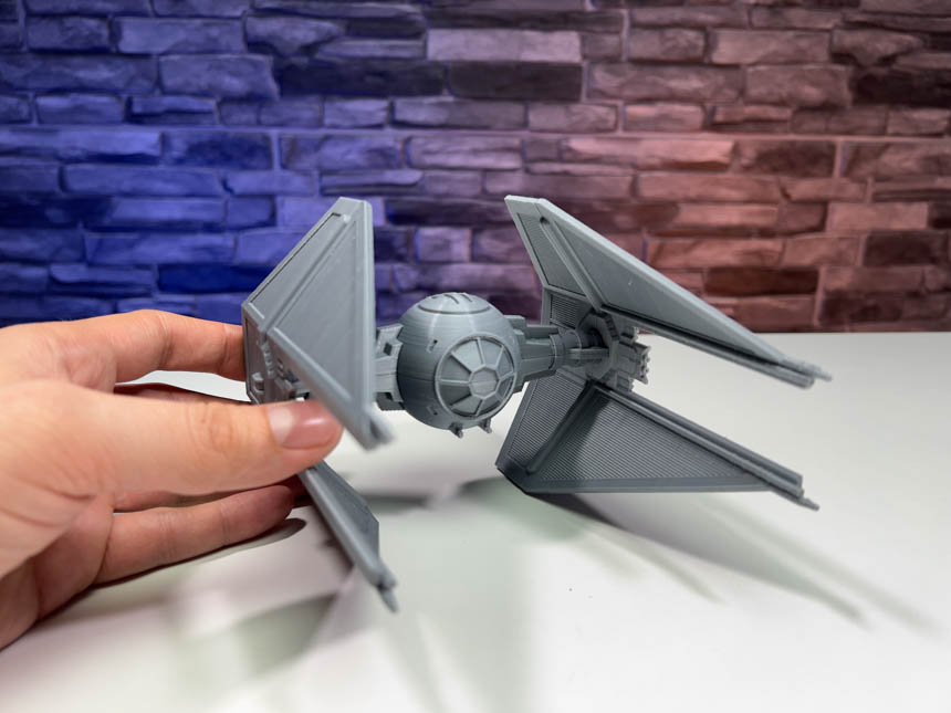 3D Printed DWG TIE Interceptor