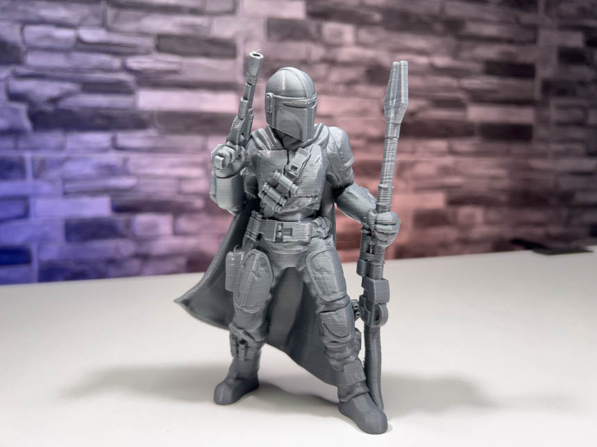 3D Printed Mandalorian