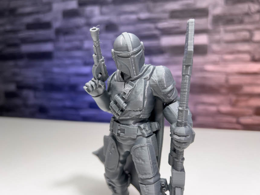 3D Printed Mandalorian