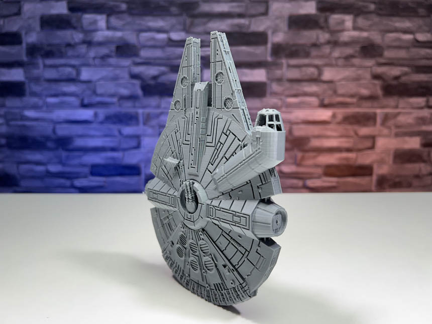 3D Printed Millennium Falcon