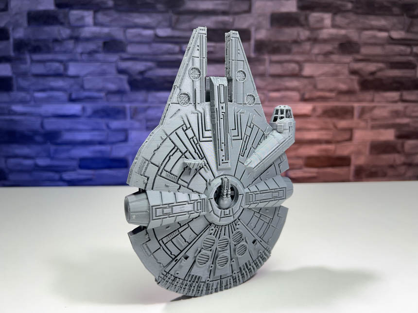 3D Printed Millennium Falcon