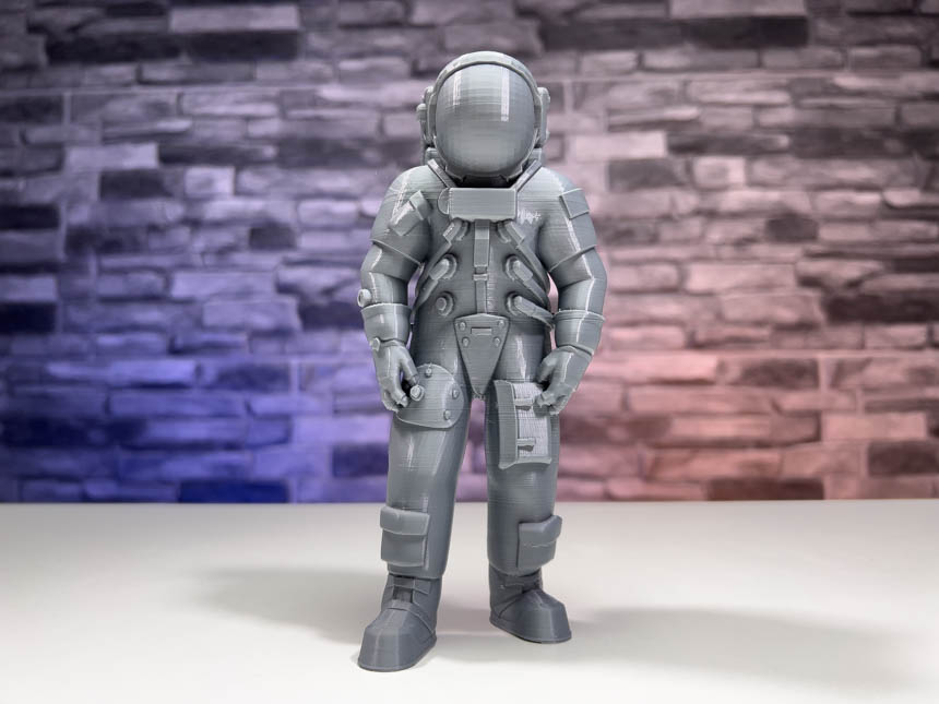 3D Printed Apollo Astronaut