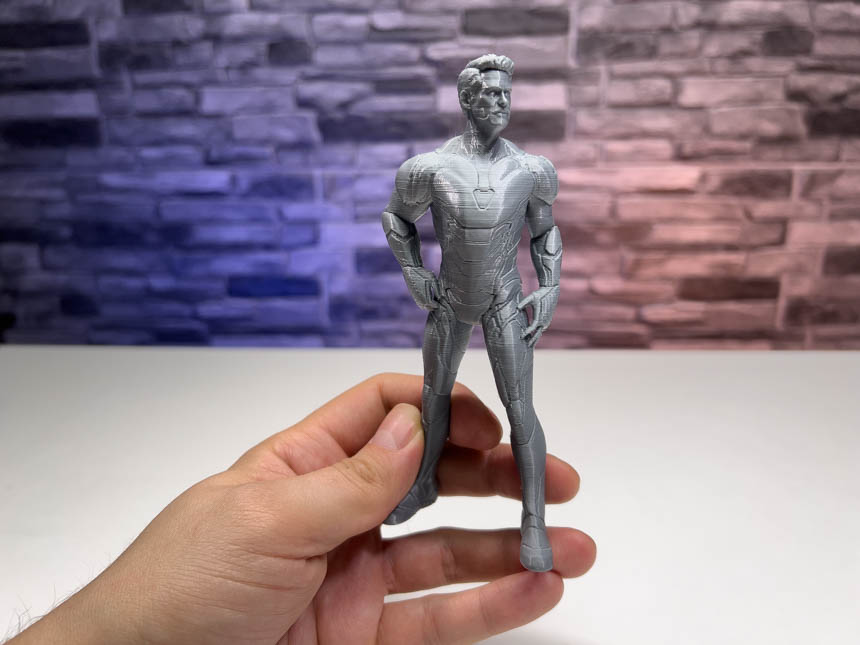 3D Printed Iron Man Tony Stark