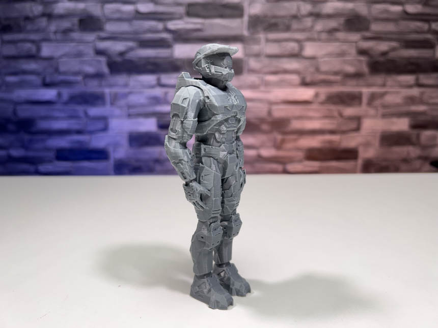 3D Printed Hallo Master Chief