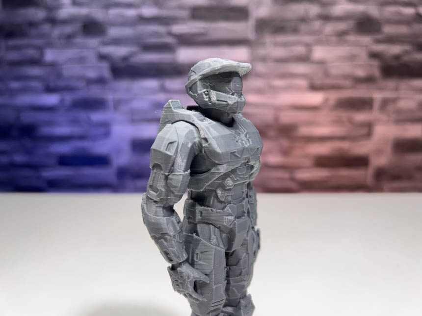 3D Printed Hallo Master Chief