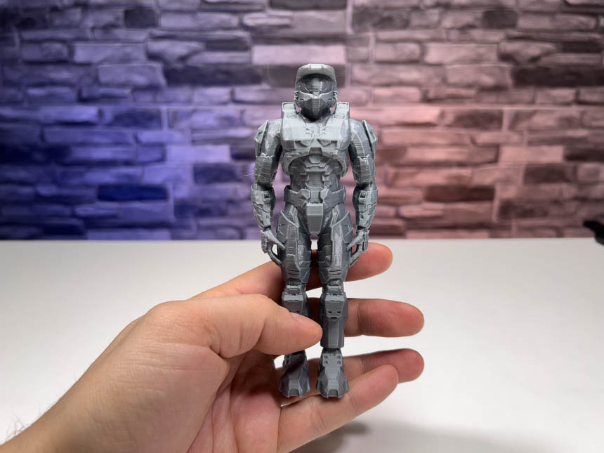 3D Printed Hallo Master Chief